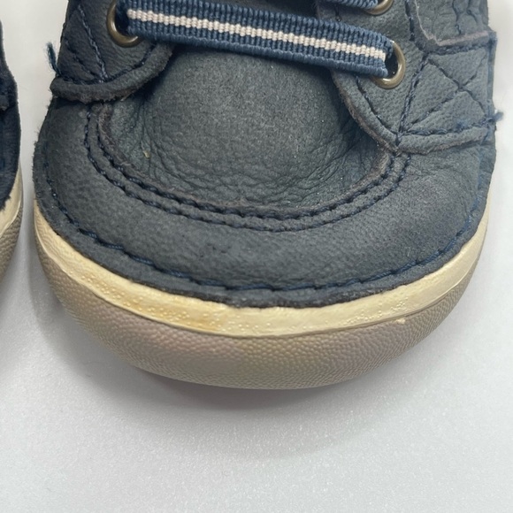 Stride Rite Baby Boy SRT SM Artie Lace up SNEAKERS Blue Size 3W - Picture 8 of 12